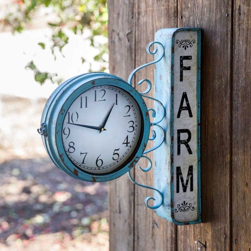Vintage Farm Clock