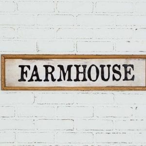 Farmhouse Wood Wall Sign