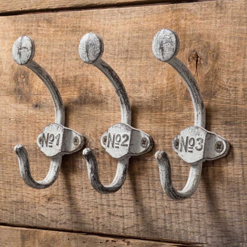 Numbered Wall Hooks