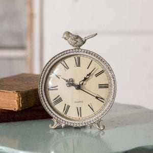 Antique Style Songbird Clock