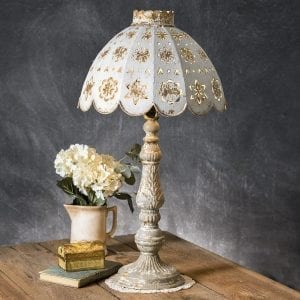 Table Lamp with metal Shade
