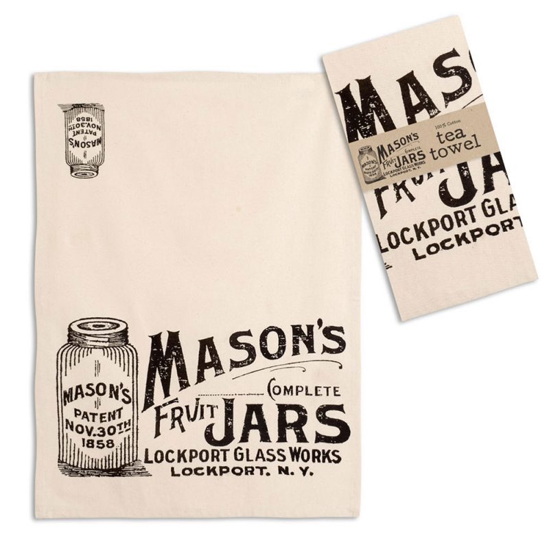 Mason Jars Tea Towels