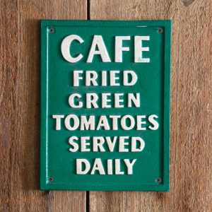 Cafe Metal Sign