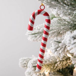 Red Candy Cane Ornamentt