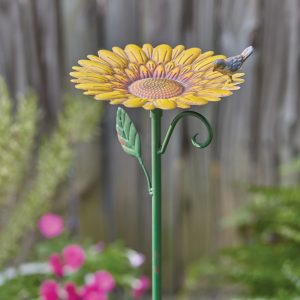 Sunflower Birdbath Seed Tray