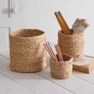 Jute Storage Containers