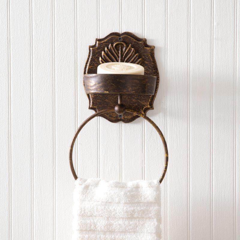 Soap Dish and Towel Holder